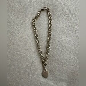 Tiffany & Co Heart Chain Necklace